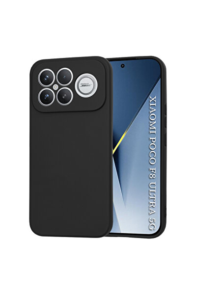 Techsuit Θήκη για Xiaomi Poco F8 Ultra, Techsuit, Σιλικόνης, Μαύρη