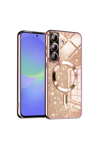 Techsuit Husa pentru Samsung Galaxy A36 5G, Techsuit, TPU, Roz Auriu