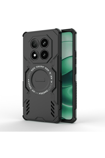 Techsuit Θήκη για Xiaomi Redmi Note 14 Pro 4G, Techsuit, TPU, Μαύρο