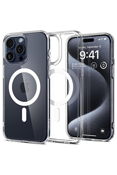 Spigen Θήκη iPhone 15 Pro Max, Ultra Hybrid MagSafe (ACS06576), αντικραδασμικ...