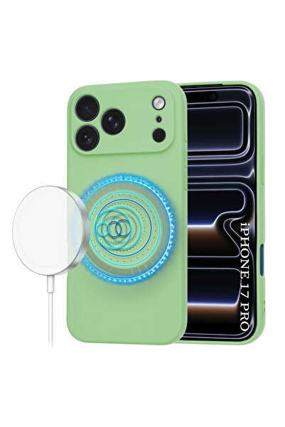 Techsuit Husa pentru iPhone 17 Pro, Techsuit, Silicon, Verde Deschis