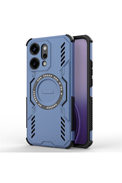 OEM Калъф за Oppo Reno14 Pro, Южно небе, Защита, син