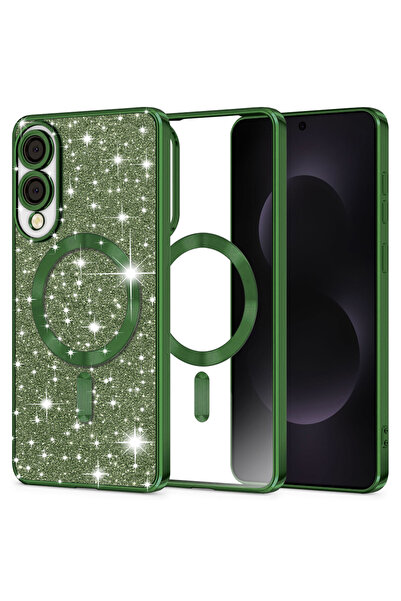 Stef's Cat Husa pentru Samsung Galaxy S25 Edge, Stef's Cat, Luxury Glitter Ma...