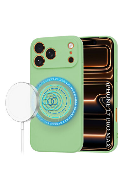 Techsuit Husa pentru iPhone 17 Pro Max, Techsuit, Silicon, Verde Deschis