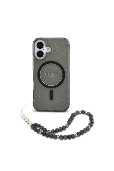 Guess Θήκη iPhone 16, Guess, TPU, Μαύρο