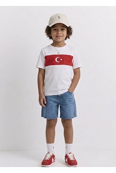 MONARCHMODA ΠΑΙΔΙΚΟ ΛΕΥΚΟ ΜΠΛΟΥΖΑΚΙ UNISEX (ΕΙΔΙΚΗ ΣΥΛΛΟΓΗ ΠΑΓΚΟΣΜΙΟΥ ΚΥΠΕΛΛΟ...