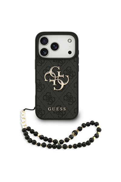 Guess Θήκη για iPhone 17 Pro, Guess, PU ​ ​ Μαύρο