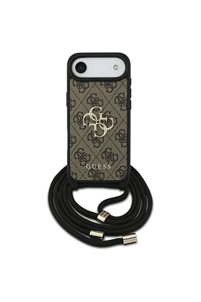 Guess Θήκη iPhone 17 Air, Guess, PU ​ ​ Καφέ