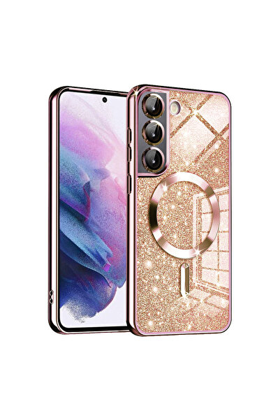 Techsuit Husa pentru Samsung Galaxy S22 5G, Techsuit, TPU, Roz Auriu