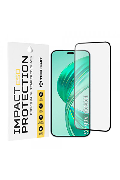 Stef's Cat Защитно стъкло за Honor 400 Lite / X8c / X8b, Закалено стъкло, С ц...