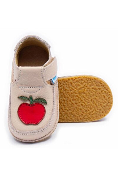 DODO SHOES Pantofi copii barefoot Mar, Culoare Cream din piele naturala, talp...