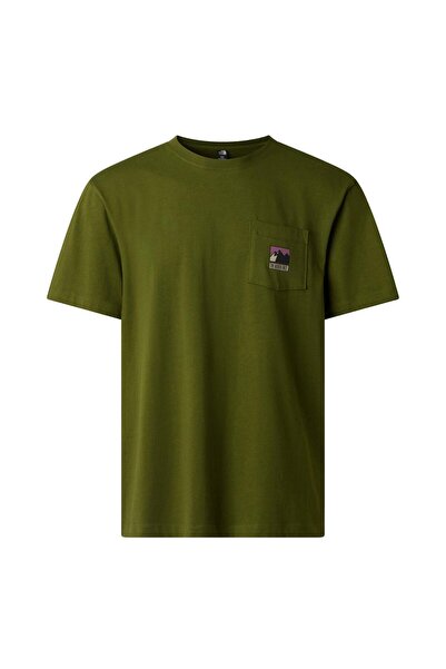 THE NORTH FACE M Mountain Logo Rlx Ss Tee-Graphic Men's T-Shirt Nf0A8Guubri1 ...