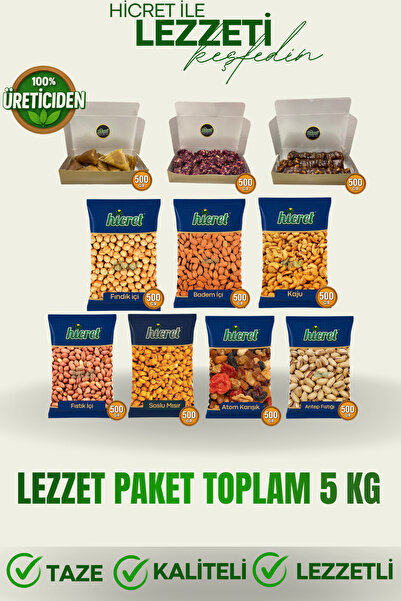Hicret Kuruyemiş Lezzet Paketi