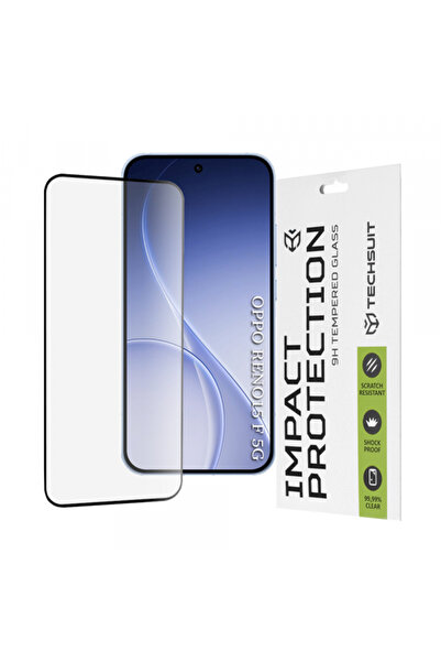 Techsuit Folie de protecție pentru Oppo Reno15 Fs / Reno15 F, Sticlă securiza...