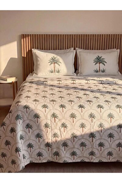 LC Waikiki Σετ Πικέ Διπλό με Σχέδιο Φοίνικα (S6)