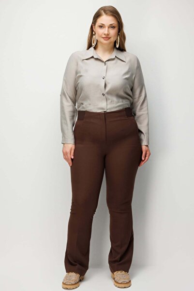 Ekol Παντελόνι ισπανικού στυλ με λάστιχο στη μέση