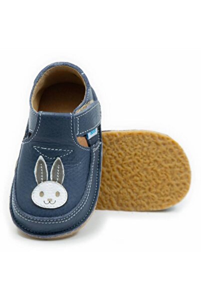 DODO SHOES Pantofi copii barefoot Iepuras, Culoare Smokey Sky din piele natur...