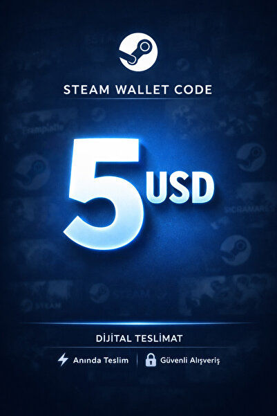 oyunkredi Steam Cüzdan Kodu 5 USD