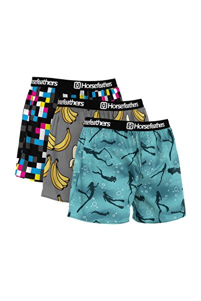 Horsefeathers FRAZIER ΣΕΤ 3 ΤΕΜΑΧΙΩΝ ΜΠΟΞΕΡΑΚΙΑ ΜΕΓΕΘΟΥΣ XL 10