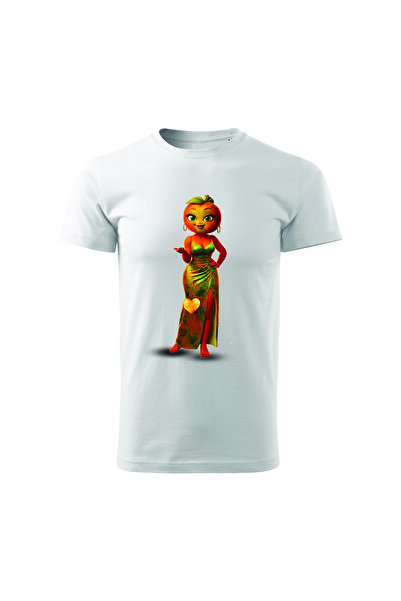 CREATIVE BOUTIQUE tricou Φρούτο Νησί της Αγάπης - περσίκα