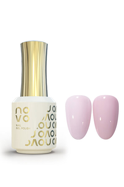 No-vo 3-in-1 One Step Gel Polish, No Base Topcoat, Soak-Off UV LED Lamp Manic...