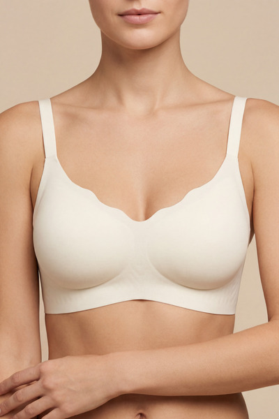 C&City Σουτιέν χωρίς μπανέλες, χωρίς ραφές, με επένδυση κοπής με λέιζερ CC418...