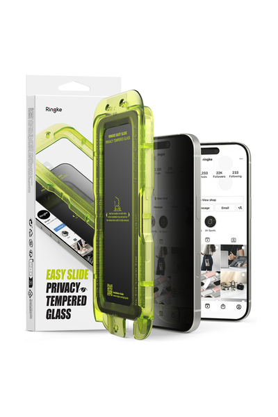 Ringke Folie pentru Apple iPhone 17 Air, Ringke, Sticla, Negru