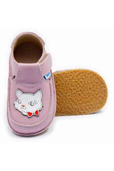 DODO SHOES Pantofi copii barefoot Miau, Culoare Cameo din piele naturala, tal...