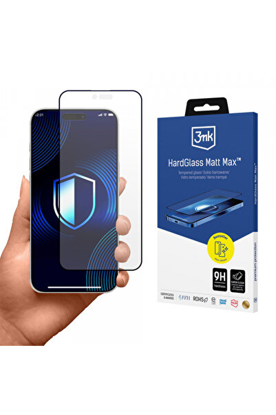 Stef's Cat Ματ Προστατευτικό Οθόνης HardGlass Max για Apple iPhone 17 Air, Σκ...