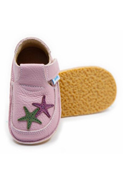 DODO SHOES Pantofi copii barefoot Starfish, Culoare Cameo din piele naturala,...