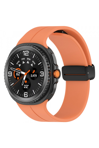 Techsuit Λουράκι για Galaxy Watch, Techsuit, Σιλικόνης, Μαύρο