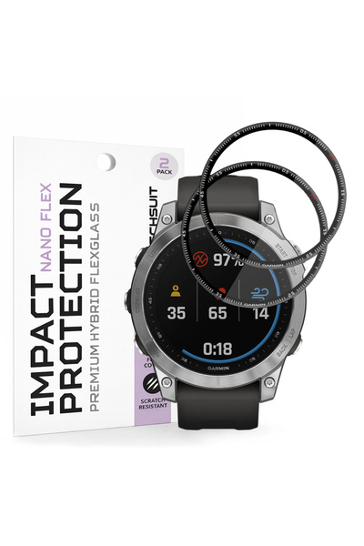 Techsuit Folie pentru Garmin Watch, Techsuit, Plastic, Black