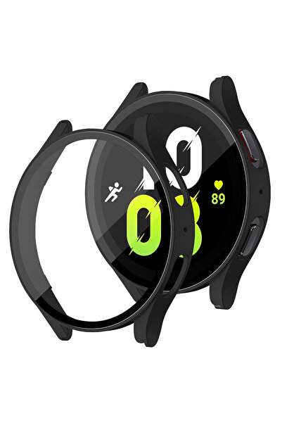 Techsuit Protecție pentru Galaxy Watch 40 mm, Techsuit, Plastic, Negru