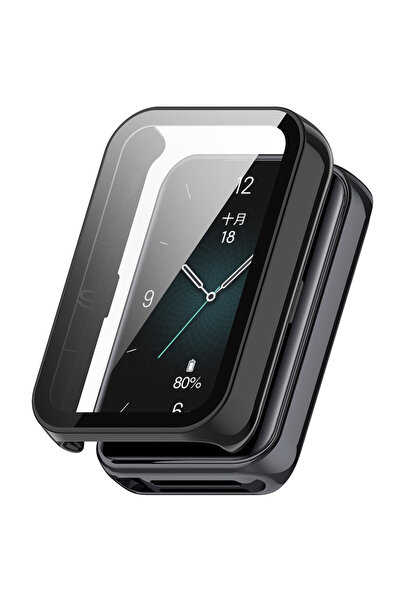 Techsuit Προστασία για Honor Watch, Techsuit, Πλαστικό, Μαύρο