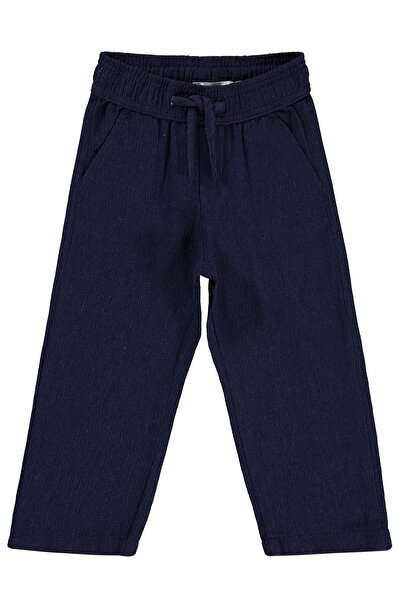 Civil Boys بنطلون ذاتي التصميم للأعمار من 2-5 سنوات - أزرق داكن