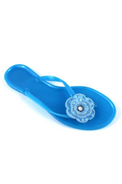 mm Papuci de dama, flip-flops din cauciuc 2135-BLUE