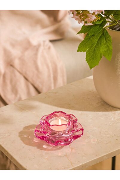 LC Waikiki LCW HOME Pembe Cam Mumluk 10 Cm