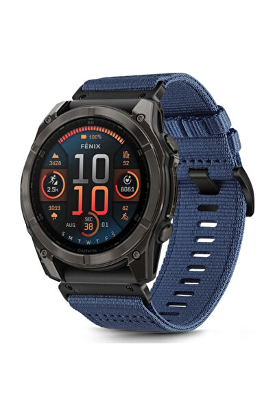 Techsuit Curea pentru Garmin Watch, Techsuit, Silicon, Dark Blue