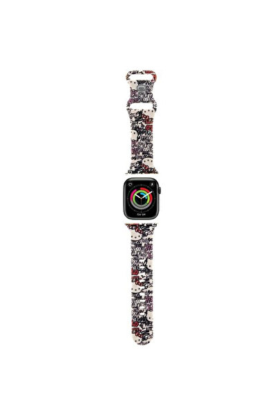 Hello Kitty Λουράκι για Apple Watch, Hello Kitty, Σιλικόνης, Μπεζ
