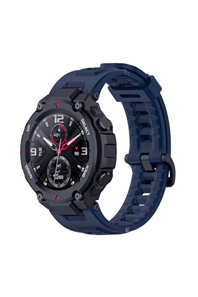 Techsuit Λουράκι για ρολόι Amazfit, Techsuit, Σιλικόνης, Σκούρο Μπλε