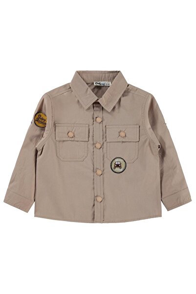 Civil Boys Parachute 2-5 Years Old Shirt - Beige