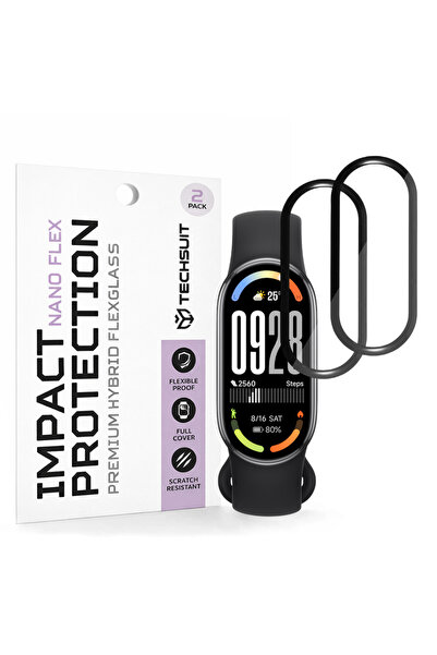 OEM Νότιος Ουρανός - Νάνο Φλεξ (σετ 2 τεμαχίων) - Xiaomi Smart Band 10 - Μαύρο
