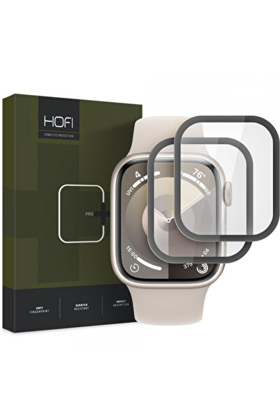 HOFI Θήκη για Apple Watch 41 χιλ., HOFI, Πλαστικό, Μαύρο