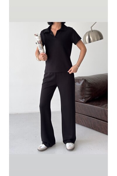 Tarzımızbir Φόρμα με γιακά πόλο. Ύφασμα τύπου "τακάλι " από μοντάλ "