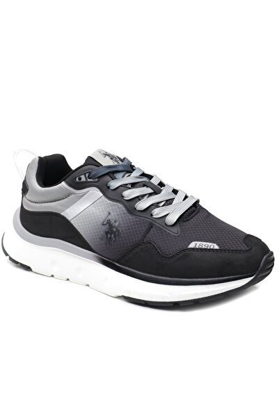 U.S. Polo Assn. Adidași bărbați SNIPER001M/4NH1-BLACK/LIGHT GREY-40