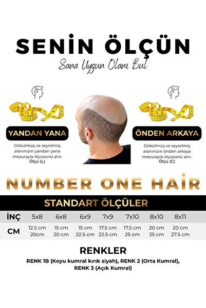 Number One Hair HOLLYWOOD KIVIRCIK SAÇ MODELİ 6X8 3B