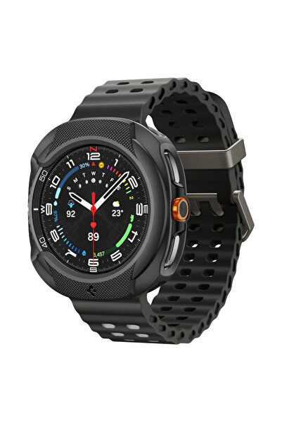 Spigen Protectie pentru Galaxy Watch, Spigen, Silicon, Black