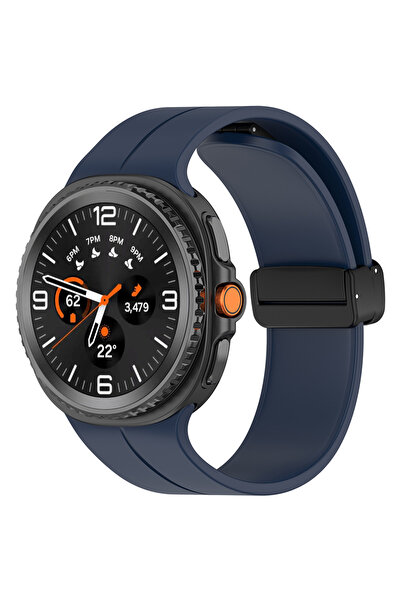 Techsuit Λουράκι για Galaxy Watch, Techsuit, Μεταλλικό, Σκούρο Μπλε