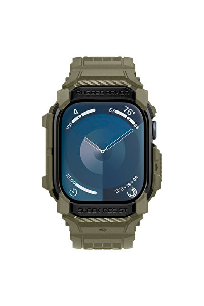 Spigen Curea smartwatch pentru Apple Watch 10 46mm/ Apple Watch 11 46mm, ajustabila, kaki