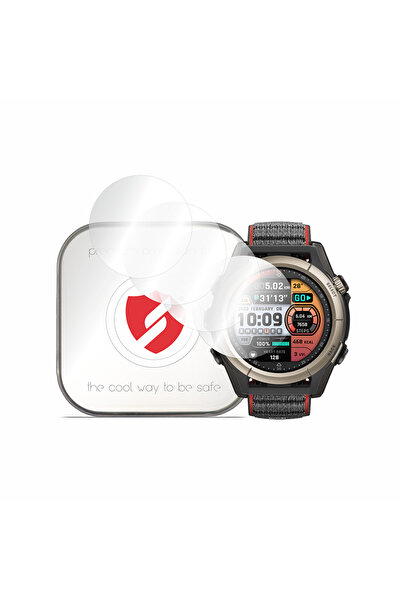 Smart Protection Folie pentru Amazfit Watch, Smart Protection, Silicon, Trans...